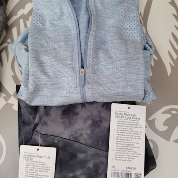 lululemon Swiftly Midweight Half Zip Long Sleeve - Picture 5 of 5